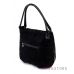 Купить женскую сумку онлайн из натуральной замши с серебряной аппликацией - арт.37485_3